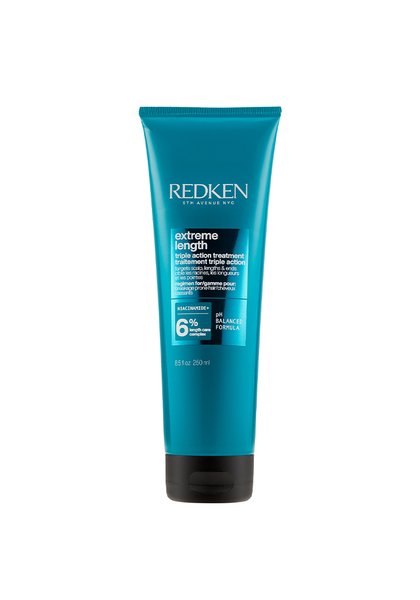 Redken | Extreme Length Triple Action Treatment Mask 8.45 oz Redken | Extreme Length Triple Action Treatment Mask 8.45 oz